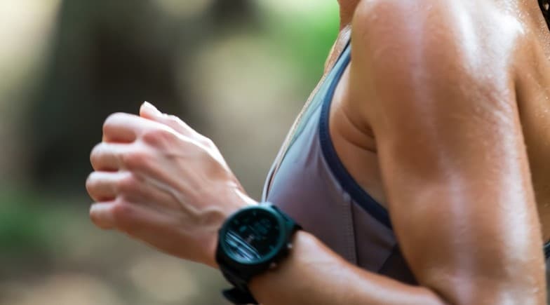 Garmin run activity summary